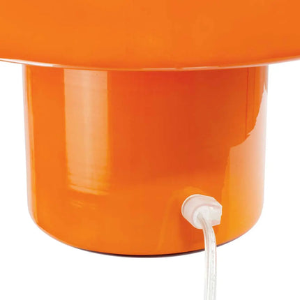 Lampe à poser verre coloré style rétro Foza