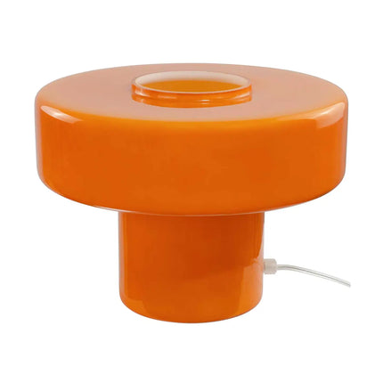 Lampe à poser verre coloré style rétro Foza