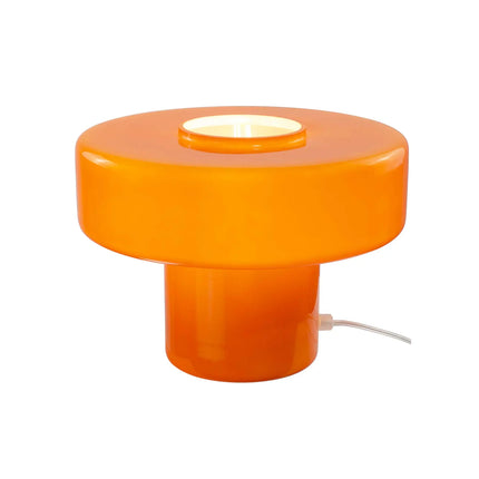 Lampe à poser verre coloré style rétro Foza