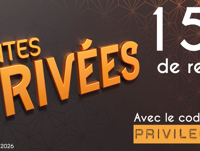 <h1><strong>Les ventes privées sont lancées !</strong></h1>