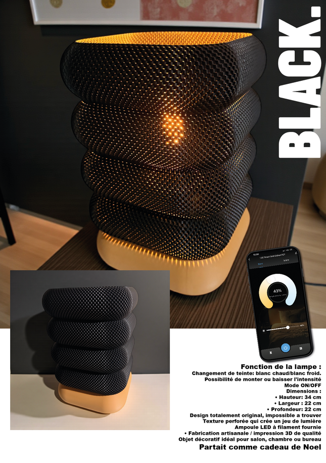 COCOON LIGHT BLACK.