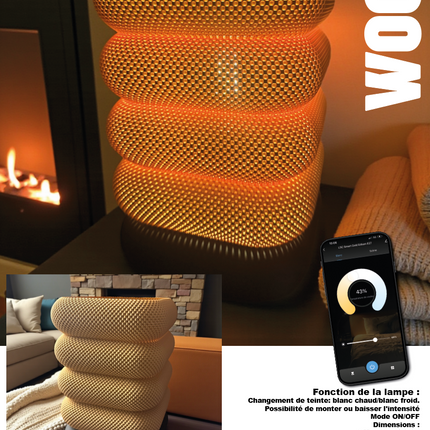 COCOON LIGHT - WOOD