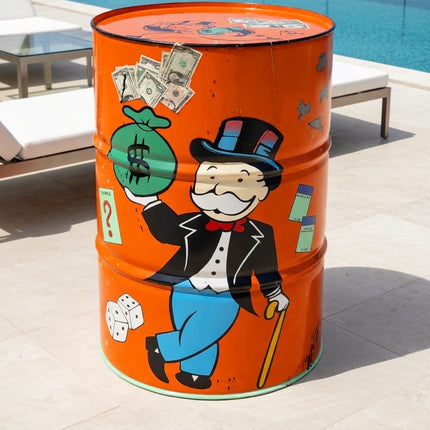 Bidon Pop Art Monopoly | Modèle UNIQUE