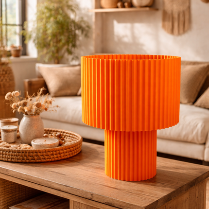 Lampe LOFT Translucide orange