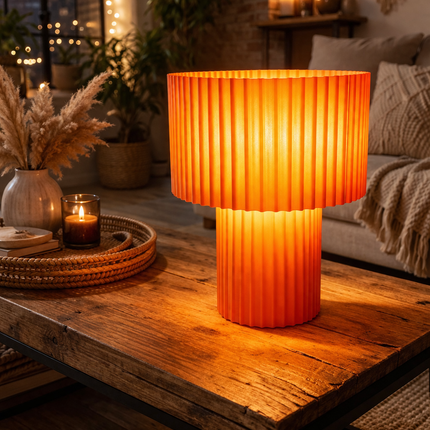 Lampe LOFT Translucide orange