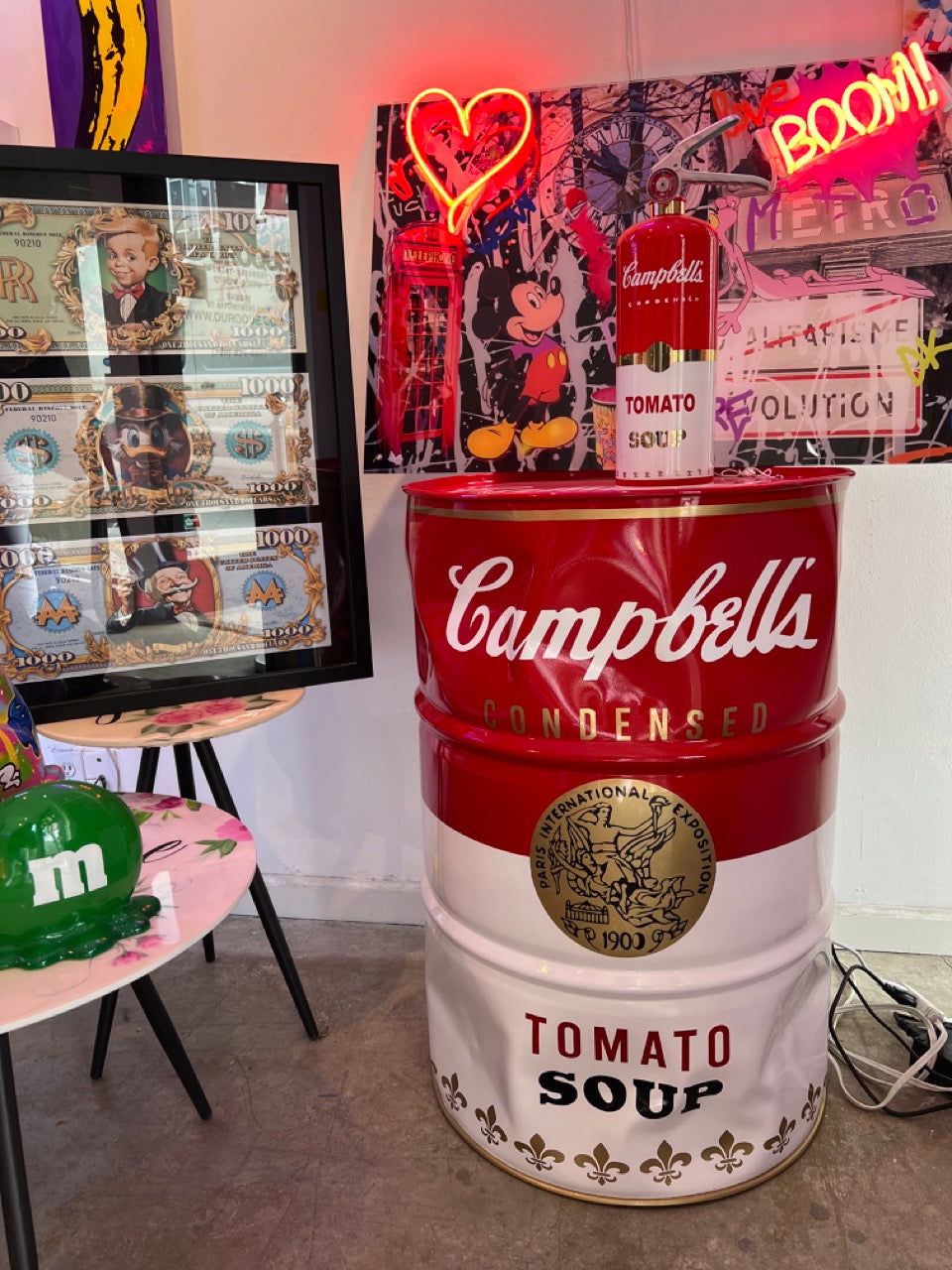 Campbell's Tomato Soup Cabossé