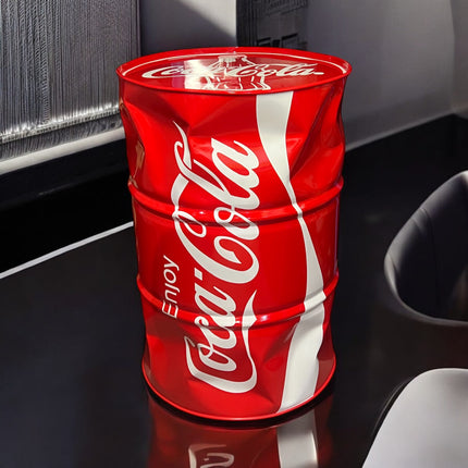 Bidon Vintage Coca Cabossé