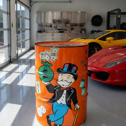 Bidon Pop Art Monopoly | Modèle UNIQUE