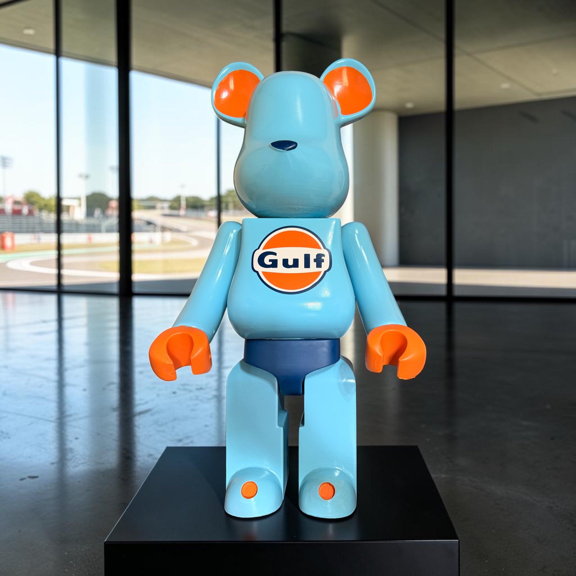BEARS 70 CM – Édition GULF | Art Urbain par Guillaume Anthony