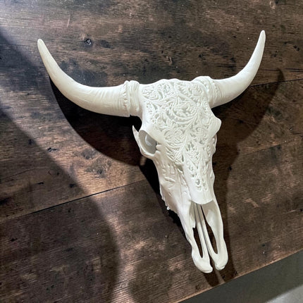 Tête de Buffle - Buffalo – Sculpture Murale