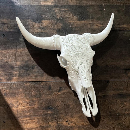 Tête de Buffle - Buffalo – Sculpture Murale