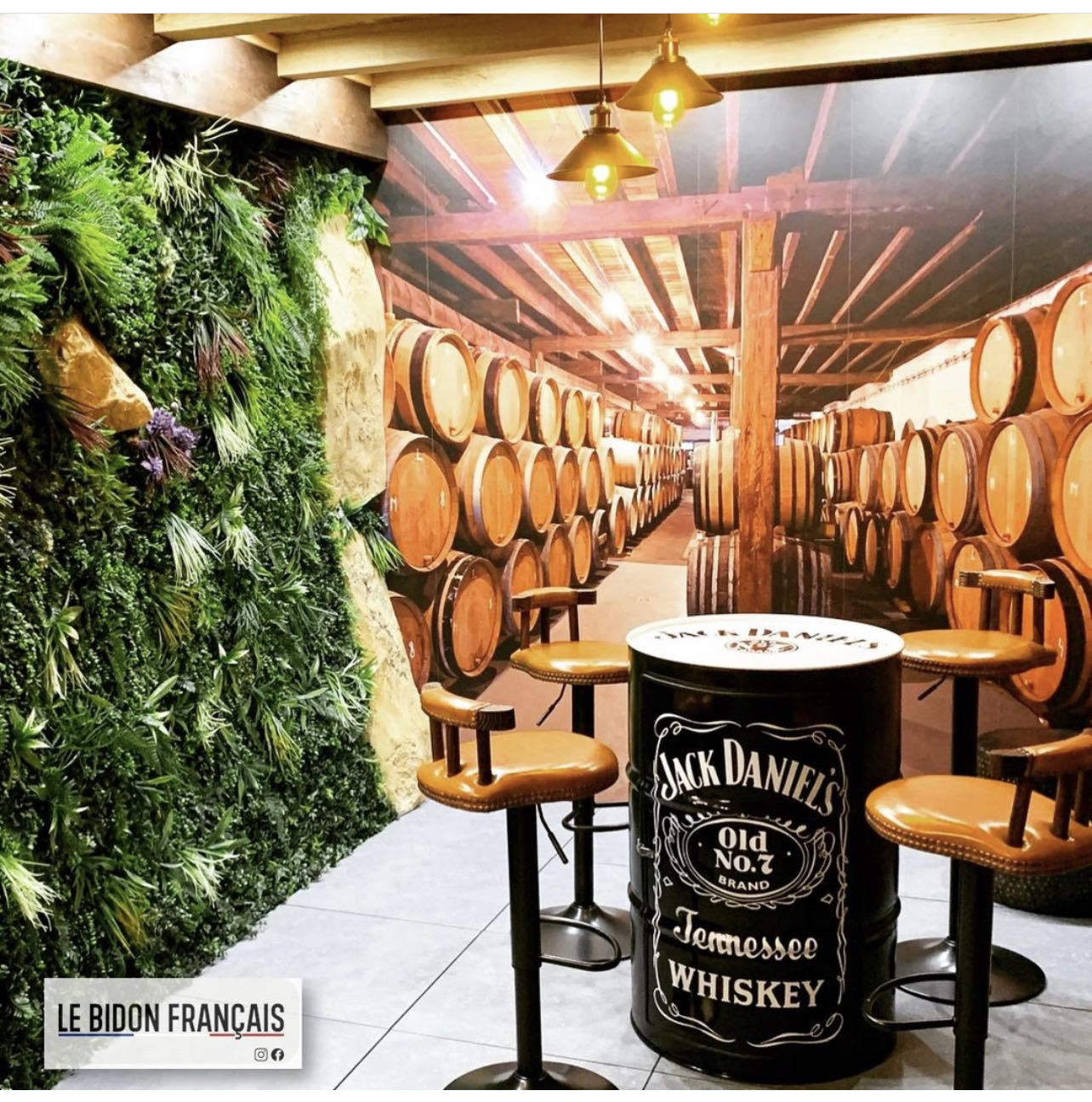 Bidon Jack Daniel's Personnalisé 220 Litres
